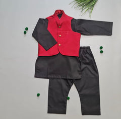 Cherry Berry Waistcoat Set